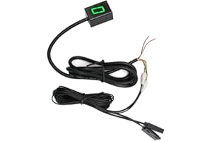 LABUNE Universal Strong Magnet Ultra Thin Motorcycle 6 Speed Digital Gear Indicator Motorcycle Display Shift Lever Sensor