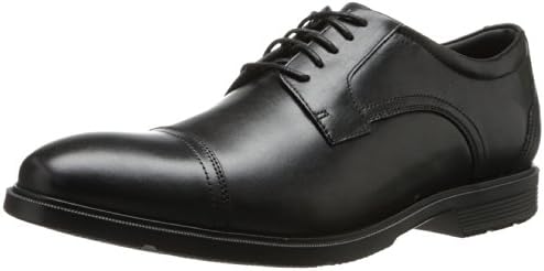 Rockport Men's City Smart Cap Toe Oxford Black 9 M (D)