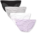Fruit of the Loom Women's  Breathable Bikini Panties,Assorted,Medium 6 (Pack of 4)