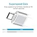 USB C Card Reader, 2 Pack Type C to Micro SD Card Reader Aluminum for MacBook Pro, Samsung Galaxy S8 S8+, Nintendo Switch, Nexus 6P 5X, LG V20 G6 and More (Silver)