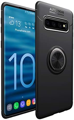 Cover for Samsung Galaxy S10 Plus, salaheiyodd 360 Degree Rotating Finger Ring Holder Stand Scratch Resistant Protective Case Fit Magnetic Car Mount Cover for Samsung Galaxy S10 Plus