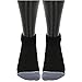 adidas Men's Superlite Prime Mesh Low Cut Sock (2-Pair), Black/Onix/White, Large, (Shoe Size 6-12)