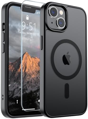 Amazon.com: Apple iPhone 14 Plus Leather Case with MagSafe