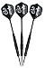All In Gear Steel Tip Darts Set Black Mamba StriSteel Tip Darts Set - Black Mamba Strikes 22 Gram Professional Grip Durable Brass Barrels, Aluminum Shafts, PET Flights, and Slim Case