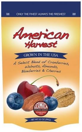 Germack American Harvest Grown in the USA Snack Mix, 3.5 oz