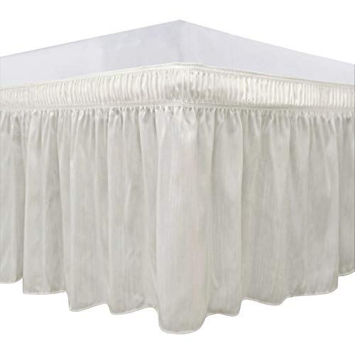 Photo 1 of Biscaynebay Wrap Around Bed Skirts Elastic Dust Ruffles