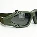 binboll UV Protective Outdoor Glasses Sunglasses Outdoor Tactical Goggles (Green)