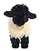 Aurora® Adorable Miyoni® Tots Suffolk Lamb Stuffed Animal - Lifelike Detail - Cherished Companionship - White 8.5 Inches