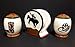 3pc Western Salt Pepper Shakers with Napkin Holder