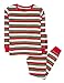 Leveret Red & White Green 2 Piece Pajama (4 Years)