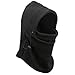 Ascetic Tour Full Face Cover Neck Warmers Hoods Cs Mask Ski Hood Balaclava/scarf/motor Helmet Parts/advanced Fleeces (Black)