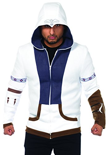 Leg Avenue Men's Assassin's Creed Connor Officially Licensed Hoodie Costume