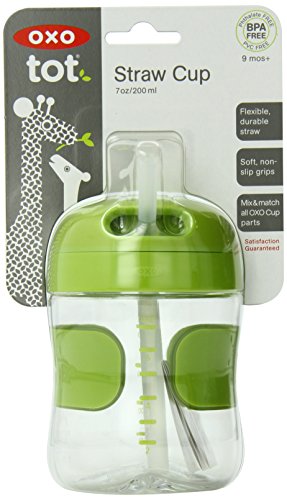 OXO Tot Twist Lid Straw Cup (7 oz.) - Green