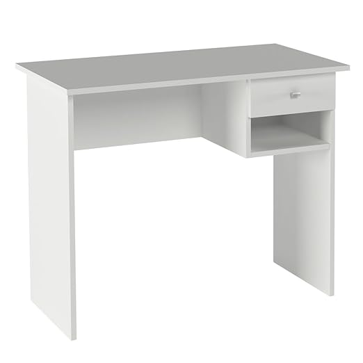 Estante Con Cajon Blanco