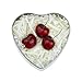 LJY 12 Pieces Heart Shaped Metal Tin Cans Empty Gift Candy Chocolate Storage Box Containers with Cover Lids (Mixed Sizes)