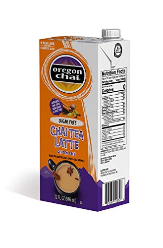 OREGON CHAI SUGAR FREE CHAI CONCENTRATE, 32 FLUID OUNCE (PACK OF 1)