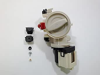 PS1485610 COMPATIBLE CON Kenmore Elite He 3t, 4t, 5t, Bomba De Drenaje De Agua Para Lavadora Motor Eap1485610 Cuchillas Del Impulsor Incluidas