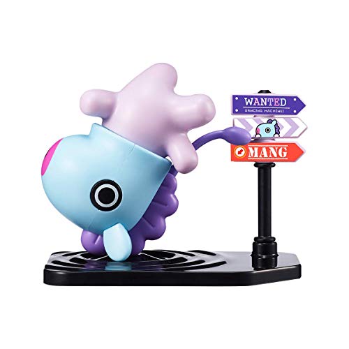 BT21 MANG Character Interactive Moving Action Figure Toy, Purple