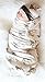 IWOKA Soft Newborn Baby Deer Print Blanket Bedding Blanket Wrap Swaddle Blanket Bath Towel+Hat (Deer Print)