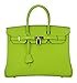 Ainifeel Women's Padlock Handbags with Golden Hardware