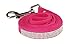 Reopet Bling Dog Cat Leash - Sparkly Rhinestone Studded Small & Medium Dogs Kitty Leads - 5/8 Inch by 4 Feet - Pink