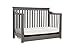 DaVinci Piedmont 4-in-1 Convertible Crib with Toddler Bed Conversion Kit in Slate, Greenguard Gold Certified
