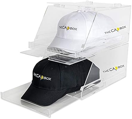 clear hat boxes