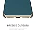 iPhone 7 Plus Case, RANVOO Thin Hard Slim Fit Stylish Cover 3 Detachable Parts Case, Dark Green [Clip-ON]