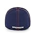 OTS NFL Denver Broncos Men's Start Line Center Stretch Fit Hat, Team Color, Medium/Large