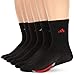 adidas Kids' - Boys/Girls Cushioned Crew Socks (6-Pair)
