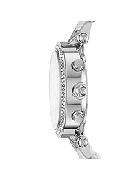 Michael Kors Parker Reloj cronógrafo blanco   plateado