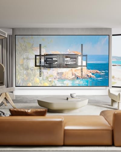 monTEK Fully Mobile TV Wall Mount for Most 43-120 Inches