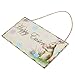 Easter Hanging Board Wooden Hanging Sign Holiday Sign Happy Easter Hanging Sign