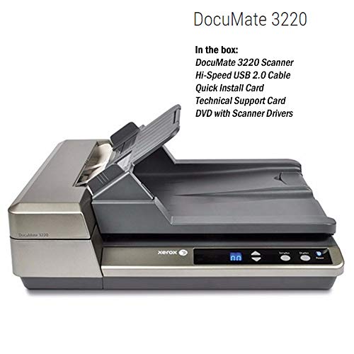 4 Xerox+DocuMate+Sheetfed+Flatbed+Scanner