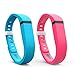 Teak Fitbit Flex Band, Replacement Bands for The Fitbit Flex, with Extra Security Clasp. Large & Small