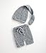 ARLAYO Newborn Photography Props Girls Handmade Mohair Hat and Pants Baby Outfits (Gray)
