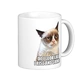 LOU5KB Grumpy Cat Classic Coffee Mug