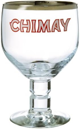 Chimay Belgian Ale Goblet/Chalice Sampler Size Beer Glasses, 6.1 Ounce - Set of 2