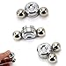 New Version Fidget Spinner Toy Durable Stainless Steel Bearing High Speed 5-7 Min Spins Tri-spinner Precision Colorful Metal Hand Spinners Toy with 1 Screwdriver & 1 Extra Bearing