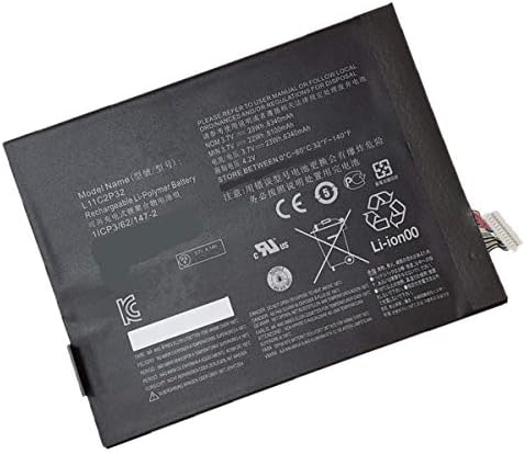 Ammibattery Replacement L11C2P32 1ICP3/62/147-2 Battery for Lenovo IdeaTab A1000 A3000 S600H A3000-H 10.1-Inch Tablet 3.7V 6340MAH