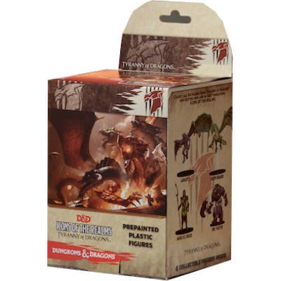 WizKids Dungeons & Dragons Miniature Figurines - D&D Icons of the Realms: Tyranny of Dragons Booster Pack