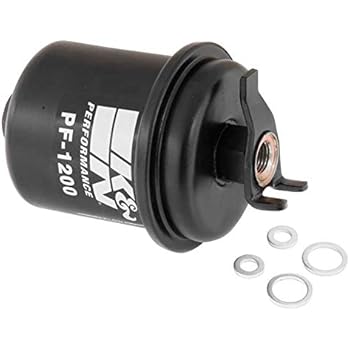 Amazon.com: AEM 25-200BK Black High Volume Fuel Filter ... aem honda civic fuel filter 