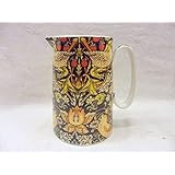 William Morris Birds Tapestry Design Small jug Made for The Abbeydale collection for Heron Cross Pottery