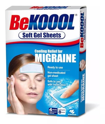BE KOOOL HOJAS DE GEL TERAPÉUTICO REFRESCANTE ADULTOS 4 CT