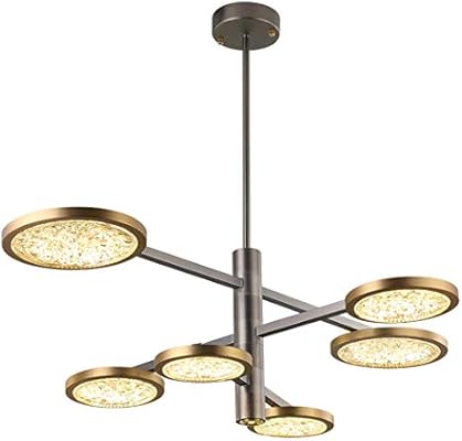 Led Glass Chandelier Modern Designer Led Ceiling Light Simple