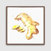 Framed Canvas Wall Art Vegetables Theme Design Canvas Prints Home Artwork Decoration for Living Room,Bedroom - 16x16 inches