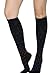 Buttons & Pleats Graduated Compression Socks for Womens & Mens Polka Dot SM
