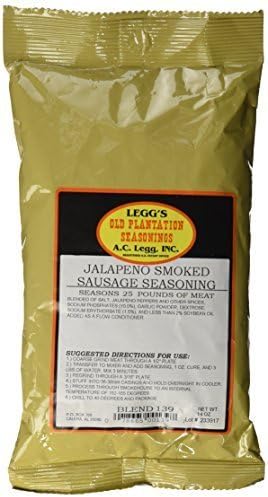 Jalapeno Smoked Sausage Seasoning by AC Legg