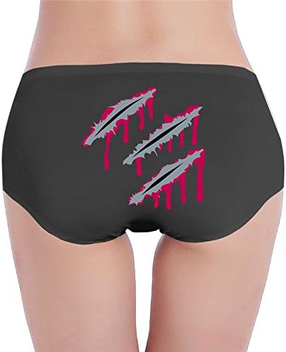 TTTFU Women's Low Waist Briefs Cotton Soft Funny Knife Cuts Ladies Hiphuggers Underwear Panties Seamless Underwear Invisible Bikini