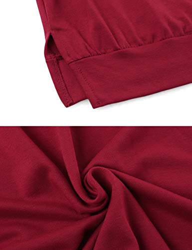Sykooria-Felpa-Lunghe-con-Cappuccio-da-Donna-Hoodie-Sportiva-Invernale-con-Tasca-Pullover-Casual-Manica-Lunga-S-XXL